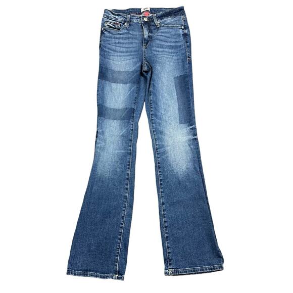 Tommy Jeans Mid Rise Bootcut Jeans Size 2 Waist 26 - Picture 1 of 8
